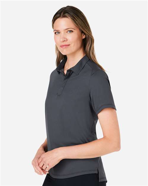 North End Women's Revive Coolcore® Polo - NE110W Carbon