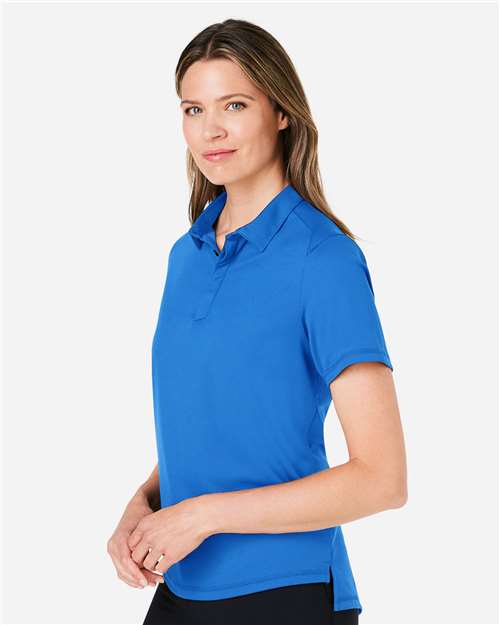 North End Women's Revive Coolcore® Polo - NE110W Light Nautical Blue