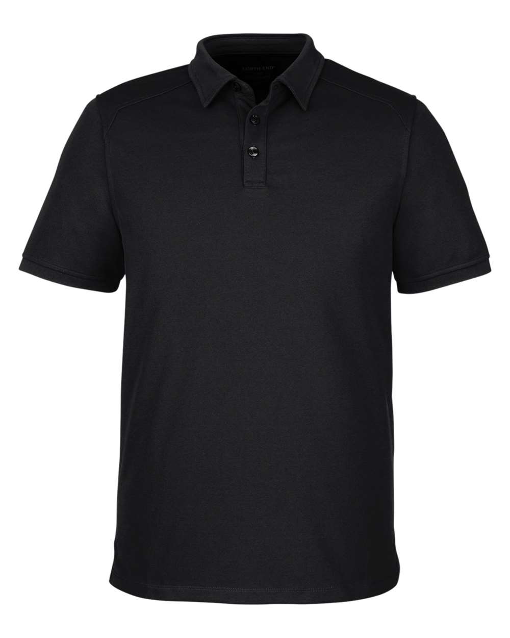 North End Men's Express Tech Performance Polo - NE112 Black