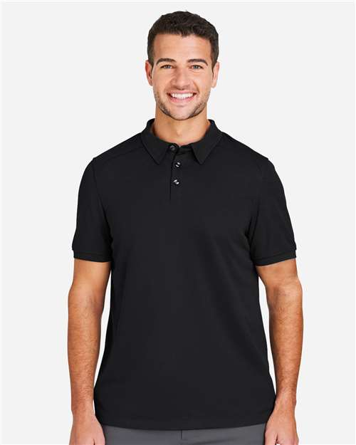 North End Men's Express Tech Performance Polo - NE112 Black