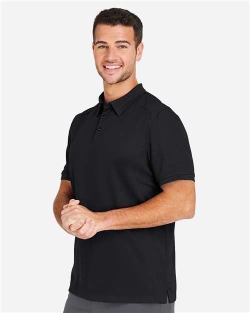 North End Men's Express Tech Performance Polo - NE112 Black