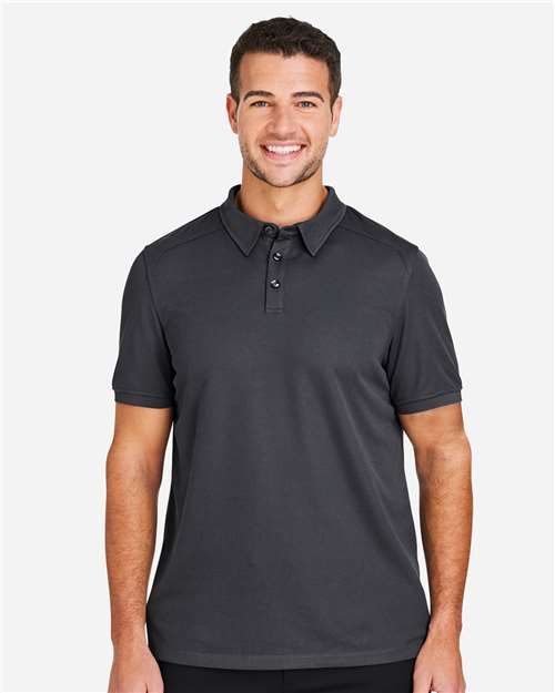 North End Men's Express Tech Performance Polo - NE112 Carbon