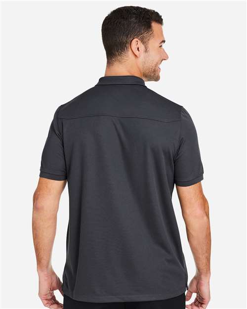 North End Men's Express Tech Performance Polo - NE112 Carbon