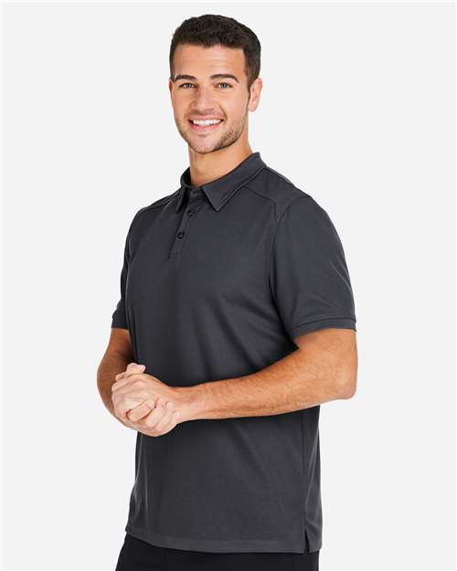 North End Men's Express Tech Performance Polo - NE112 Carbon