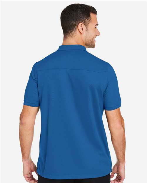 North End Men's Express Tech Performance Polo - NE112 Light Nautical Blue