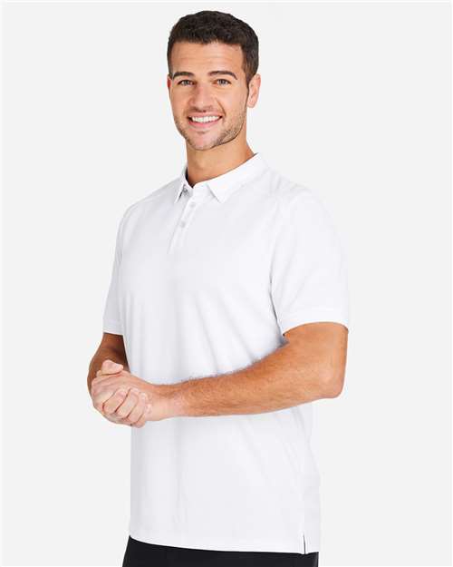 North End Men's Express Tech Performance Polo - NE112 White
