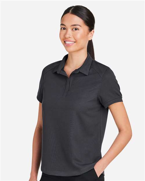North End Women's Express Tech Performance Polo - NE112W Carbon