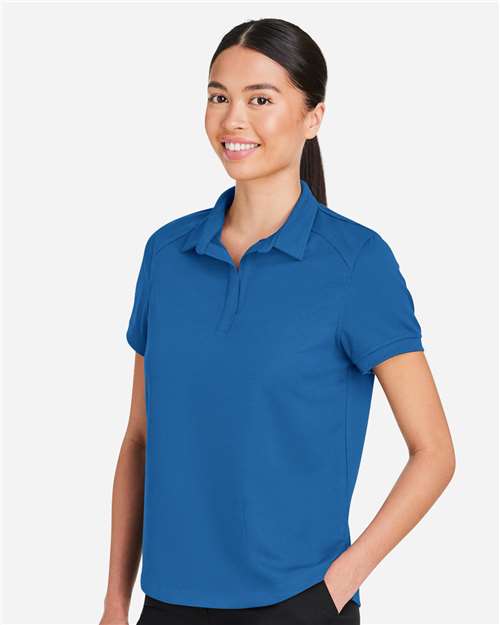 North End Women's Express Tech Performance Polo - NE112W Light Nautical Blue