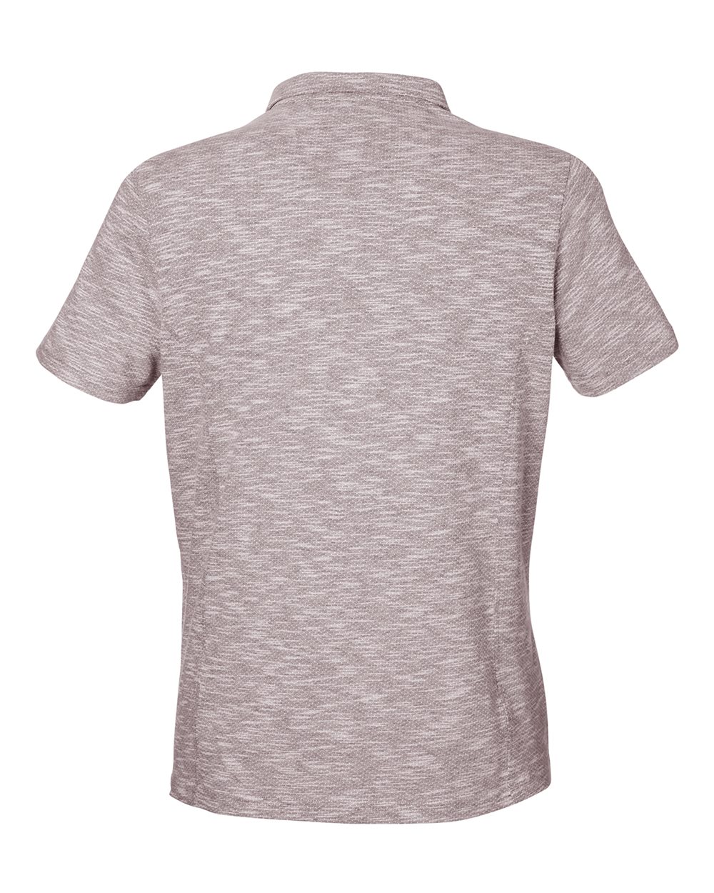 North End Women's Eclipse Jacquard Polo - NE115W Burgundy Heather