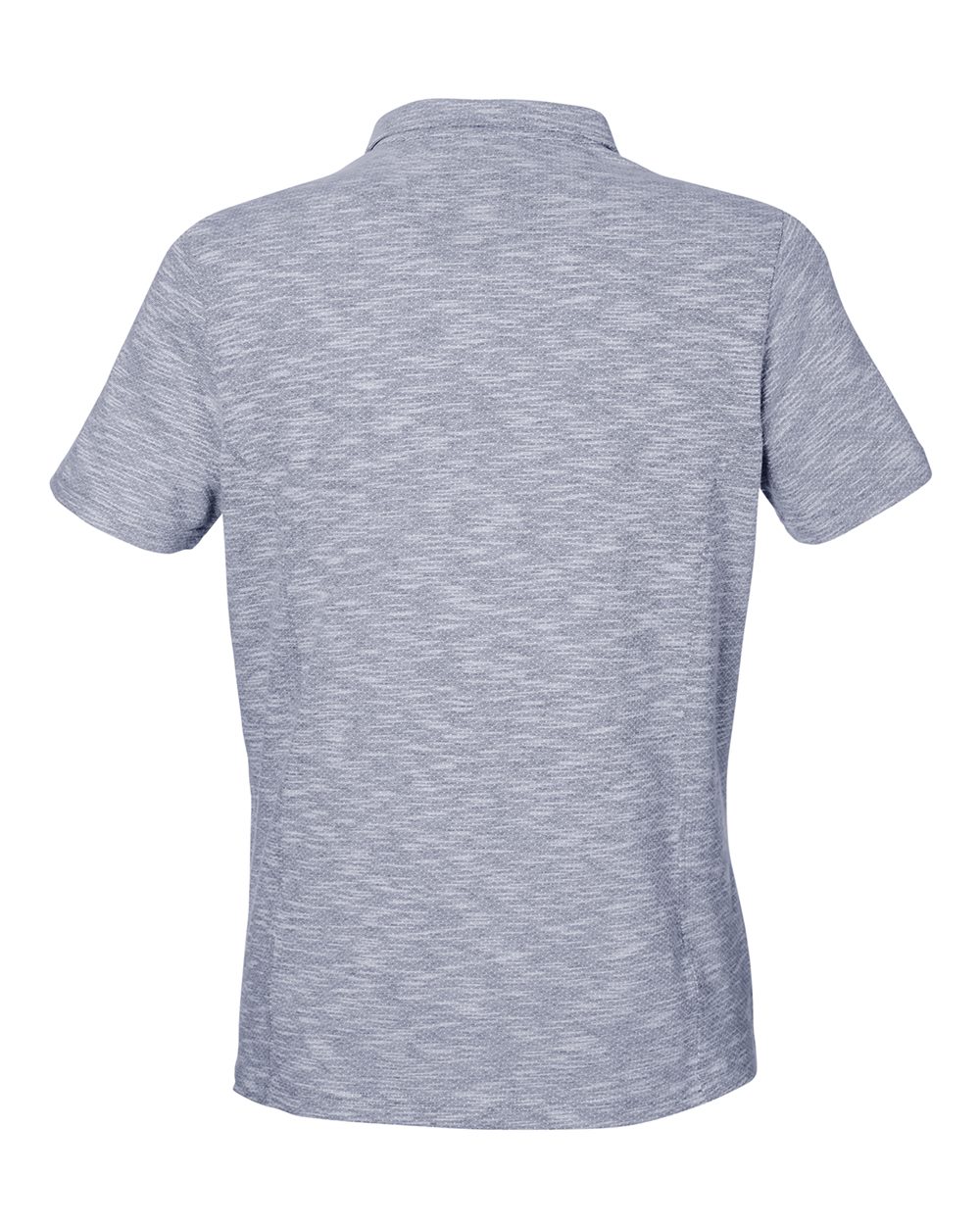 North End Women's Eclipse Jacquard Polo - NE115W Classic Navy Heather