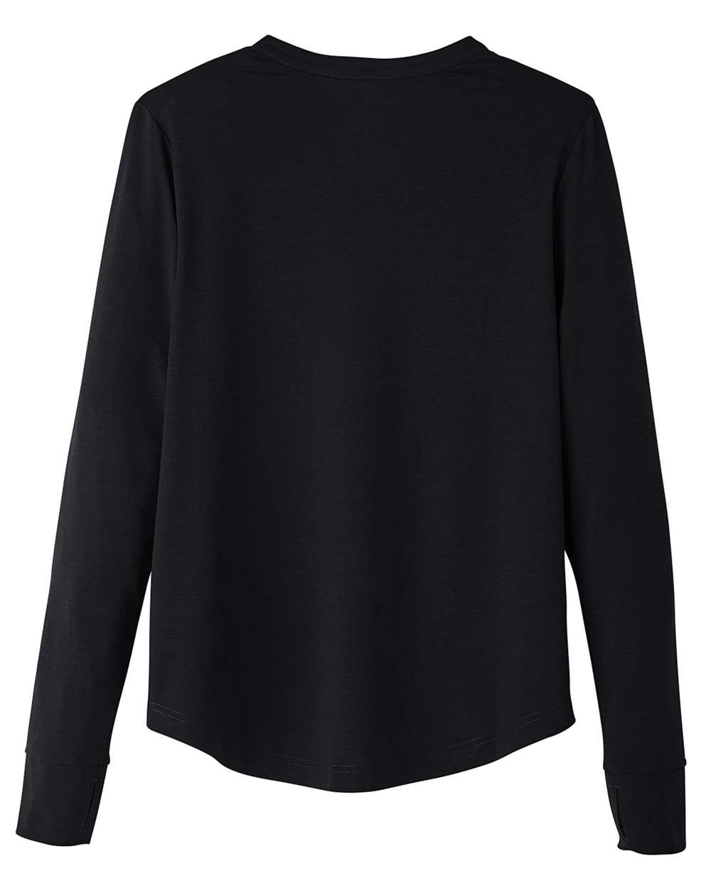 North End Women's JAQ Stretch Performance V-Neck Snap Pullover - NE400W Black