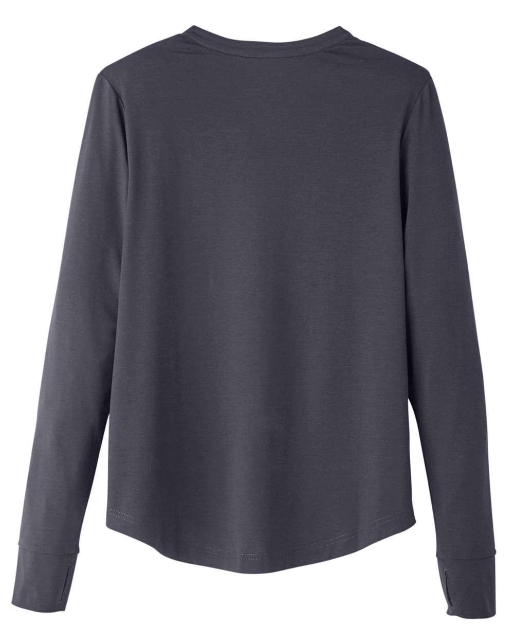 North End Women's JAQ Stretch Performance V-Neck Snap Pullover - NE400W Carbon