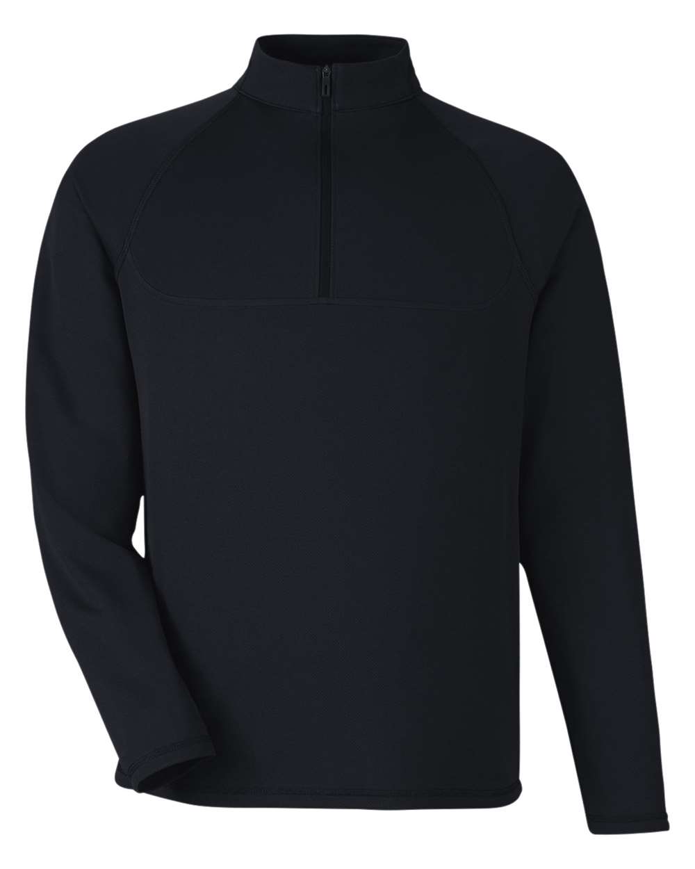 North End Men's Revive Coolcore® Quarter-Zip Pullover - NE410 Black