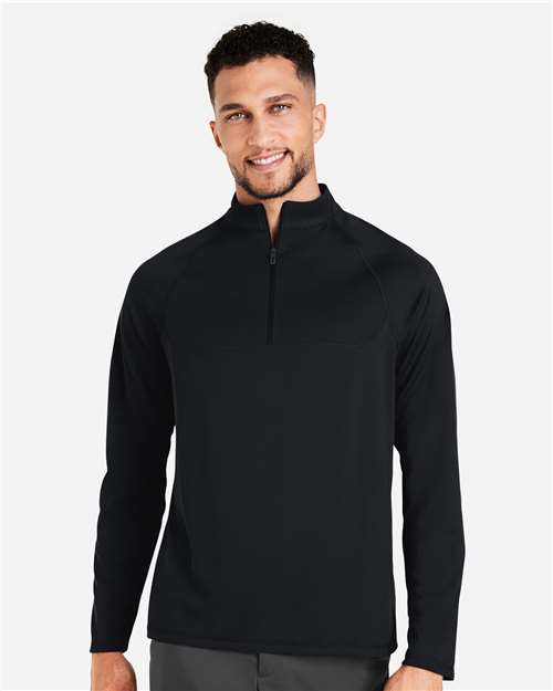 North End Men's Revive Coolcore® Quarter-Zip Pullover - NE410 Black