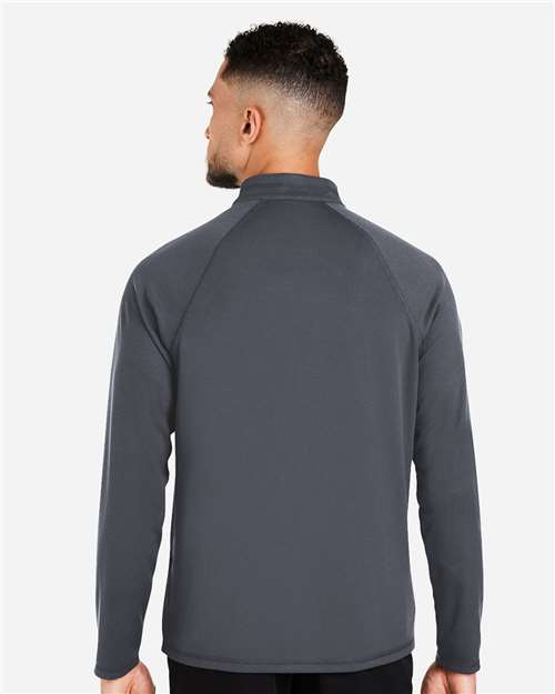 North End Men's Revive Coolcore® Quarter-Zip Pullover - NE410 Carbon