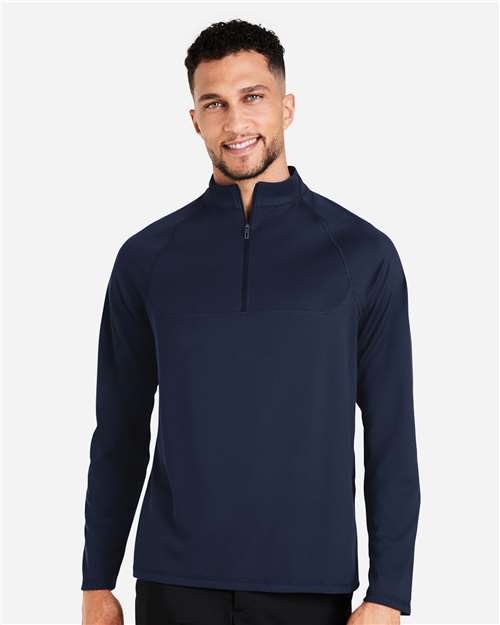 North End Men's Revive Coolcore® Quarter-Zip Pullover - NE410 Classic Navy