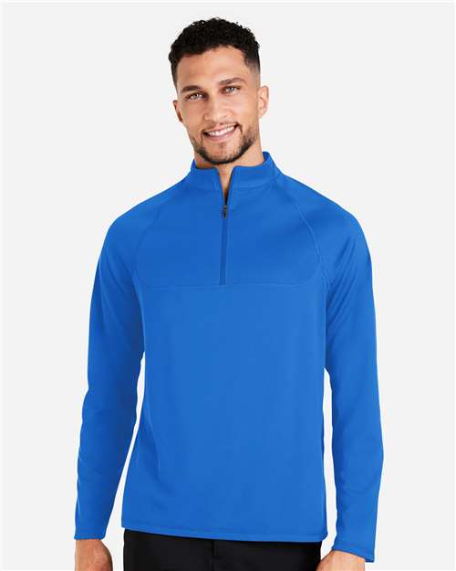 North End Men's Revive Coolcore® Quarter-Zip Pullover - NE410 Light Nautical Blue