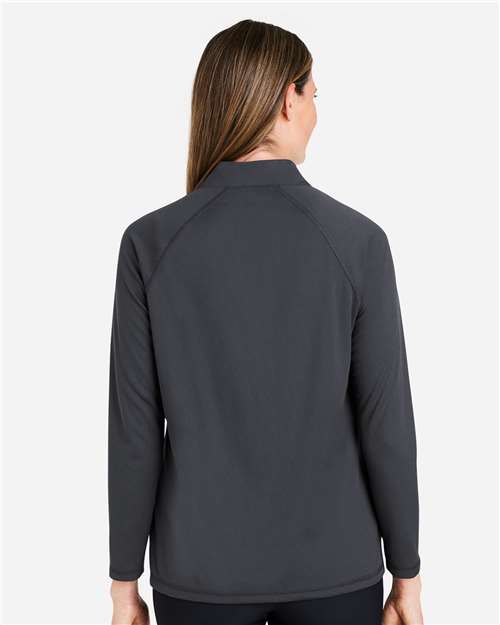 North End Women's Revive Coolcore® Quarter-Zip Pullover - NE410W Carbon