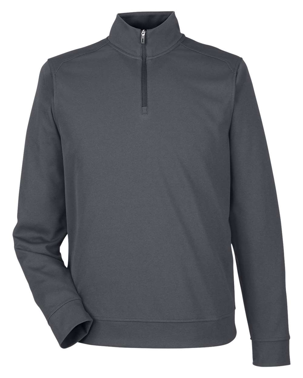 North End Men's Express Tech Performance Pique Quarter-Zip Pullover - NE412 Carbon