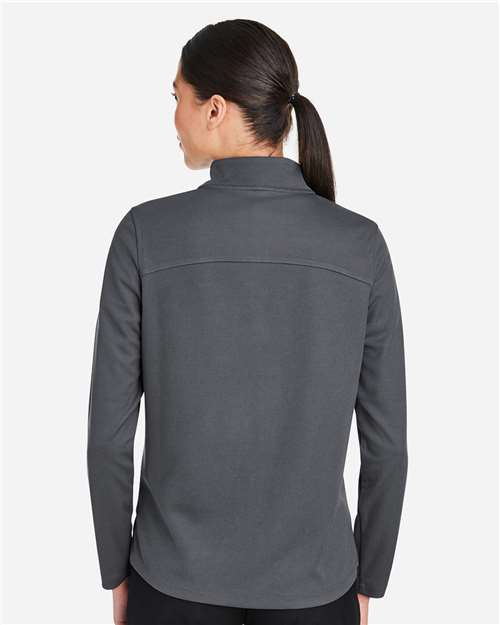 North End Women's Express Tech Performance Pique Quarter-Zip Pullover - NE412W Carbon