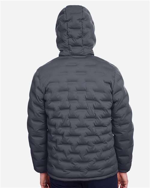 North End Men's Loft Puffer Jacket - NE708 Carbon- Black