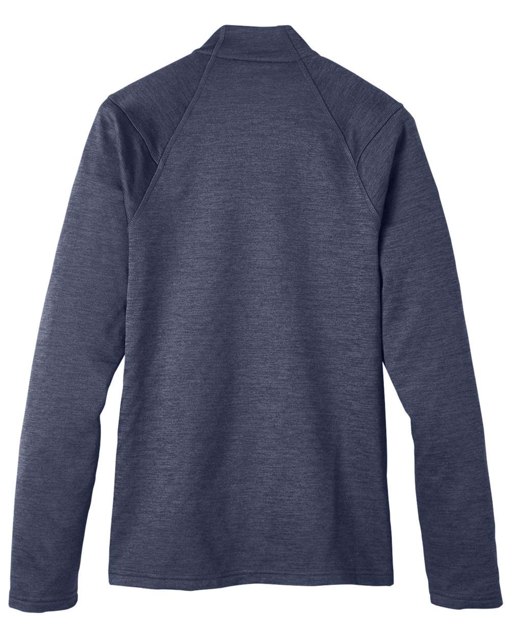 North End Men's Flux 2.0 Full-Zip Jacket - NE712 Classic Navy Heather- Carbon