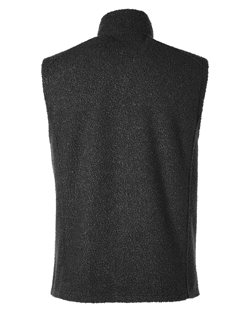 North End Men's Aura Sweater Fleece Vest - NE714 Black- Black