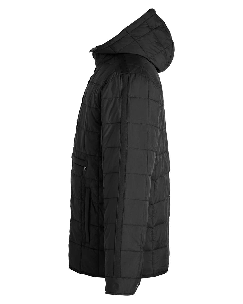 North End Unisex Aura Packable Anorak - NE722 Black