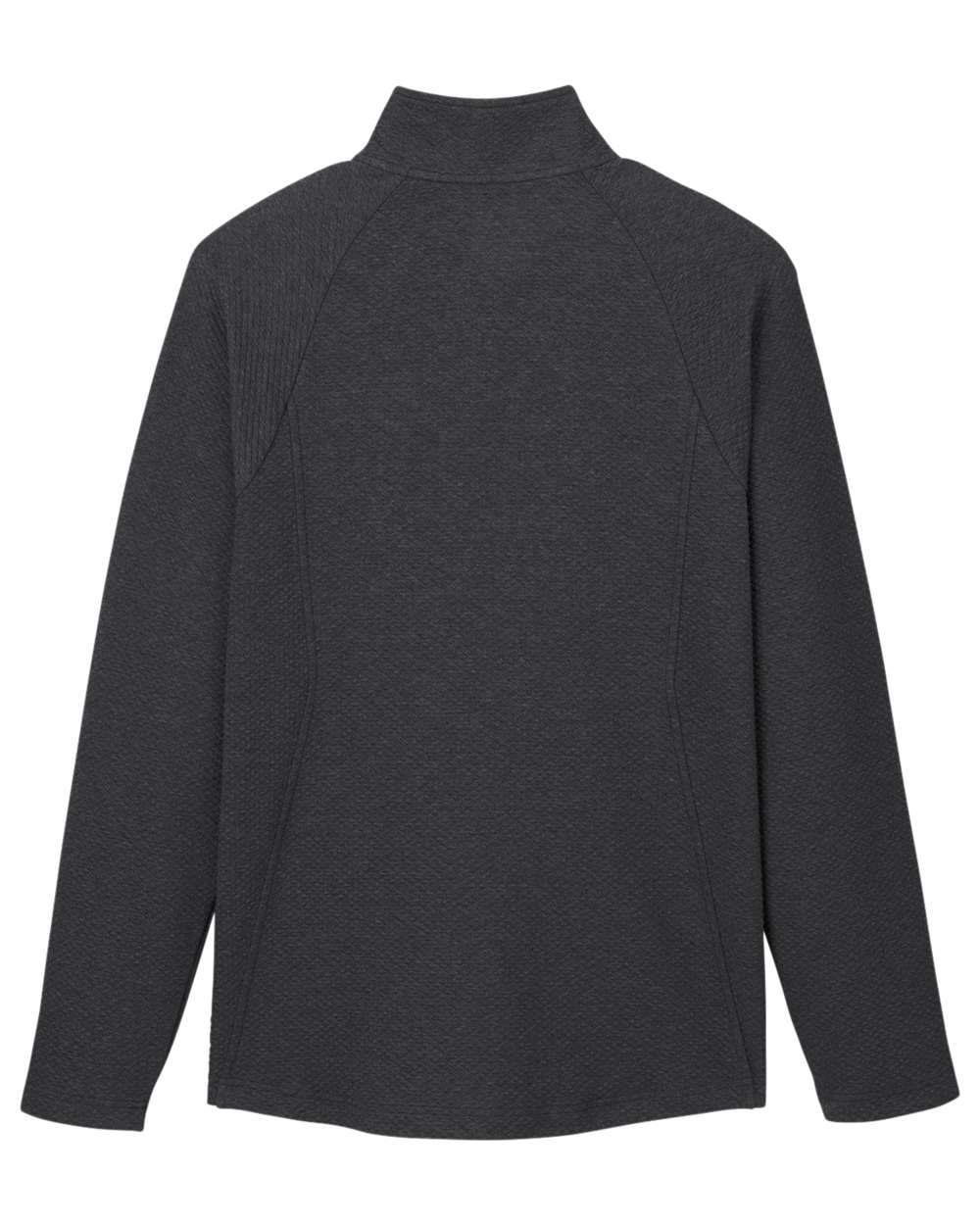 North End Men's Spirit Textured Full-Zip - NE727 Black Heather