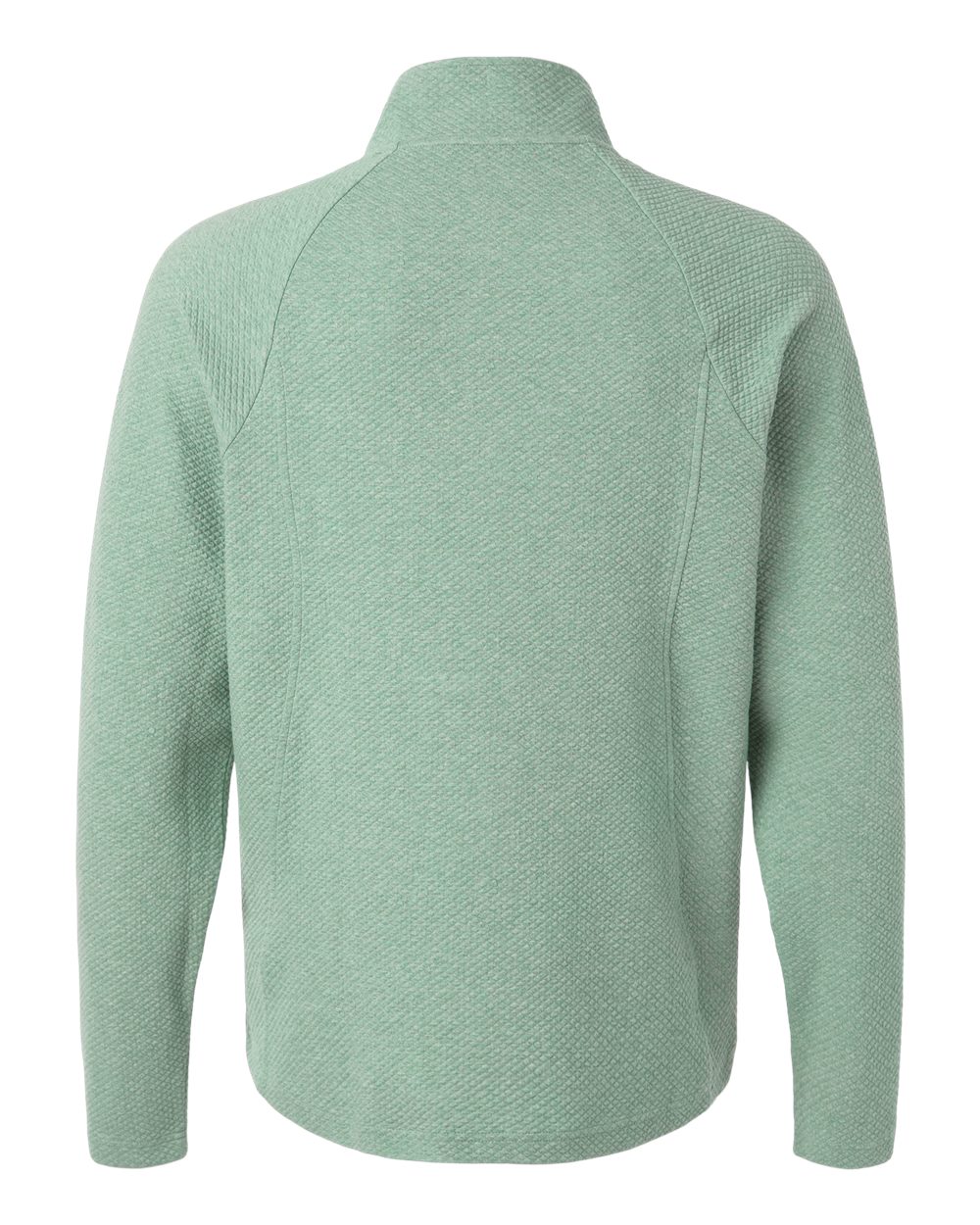 North End Men's Spirit Textured Full-Zip - NE727 Sage Green Heather