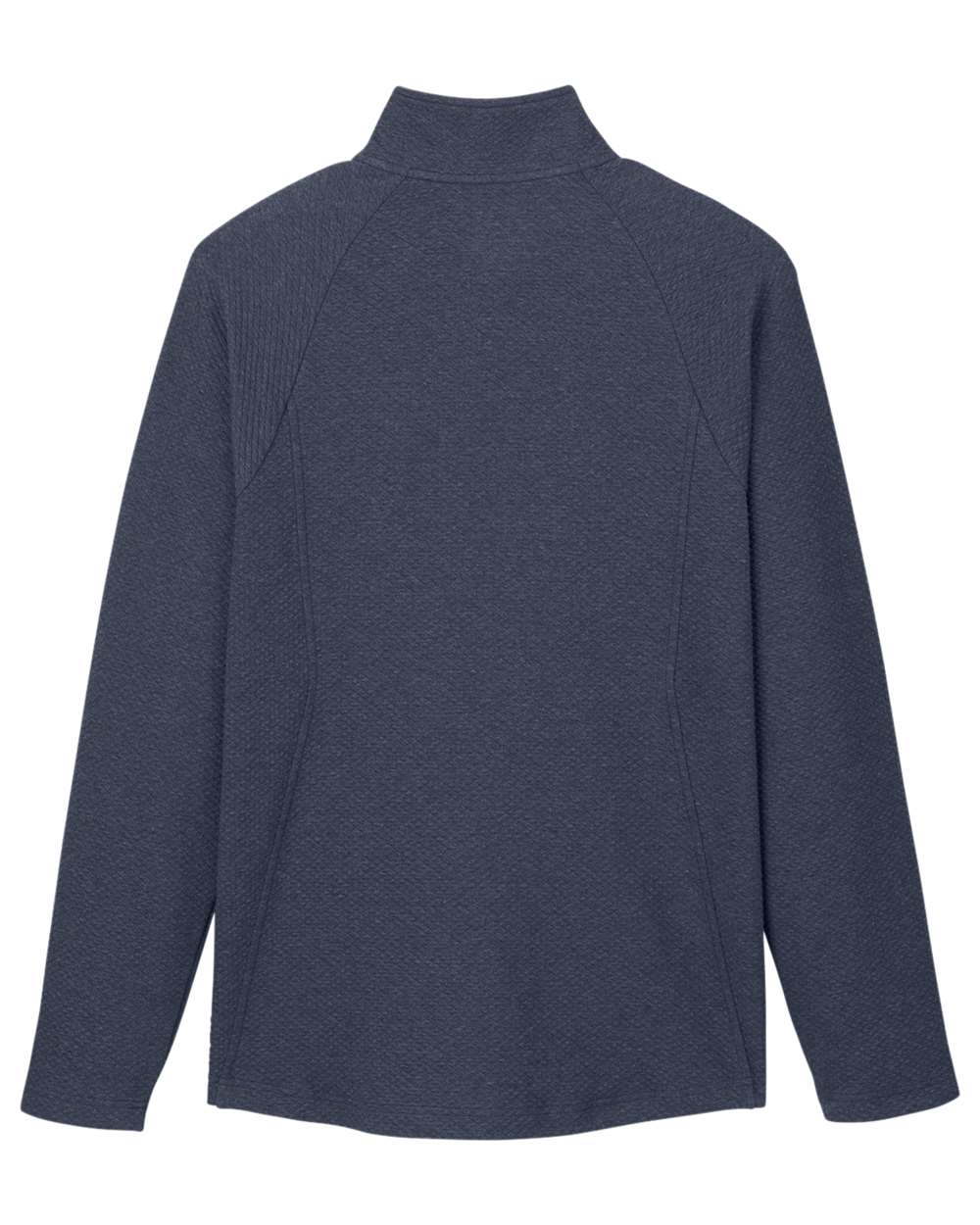 North End Men's Spirit Textured Full-Zip - NE727 Classic Navy Heather