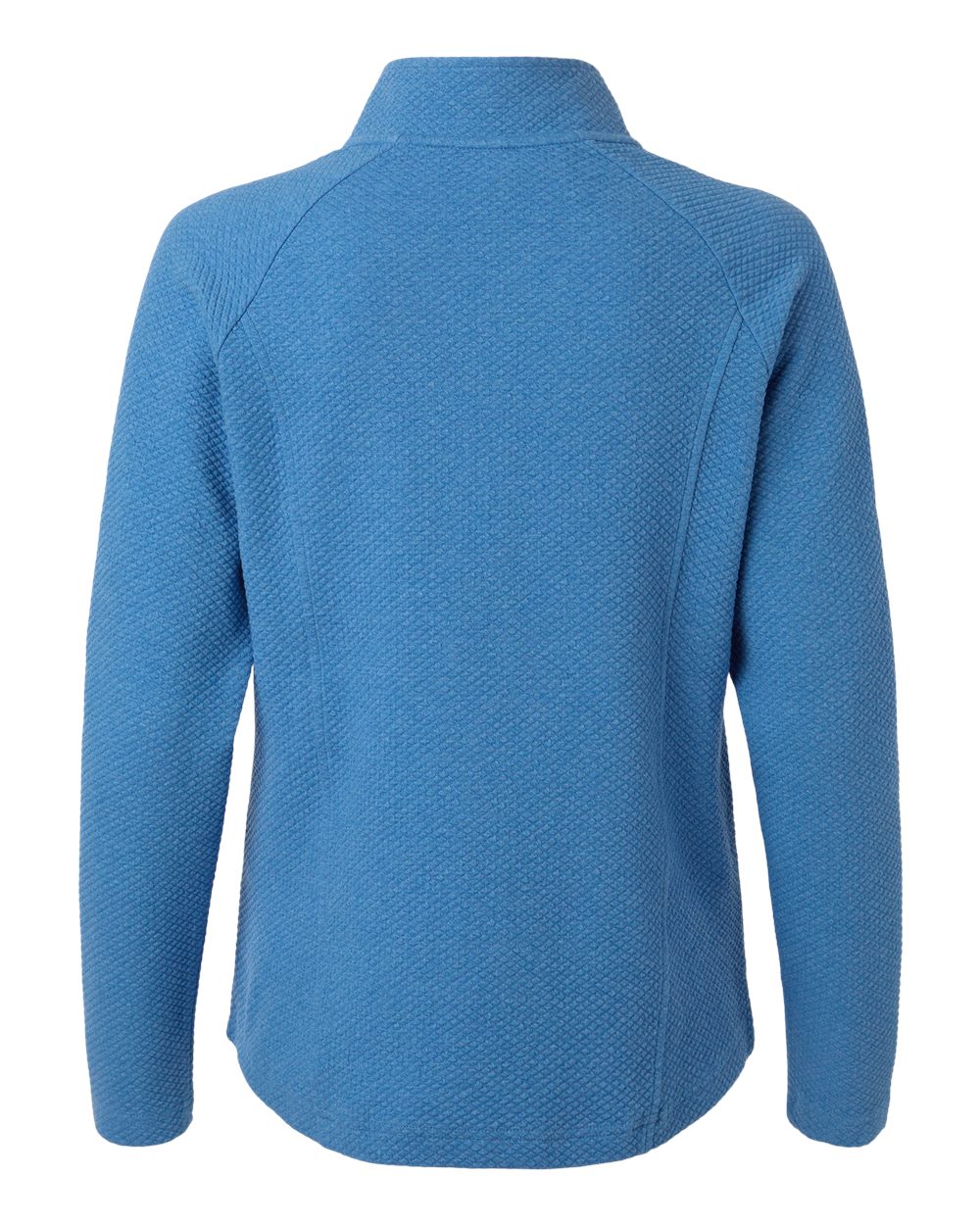 North End Women's Spirit Textured Full-Zip - NE727W Light Nautical Blue Heather
