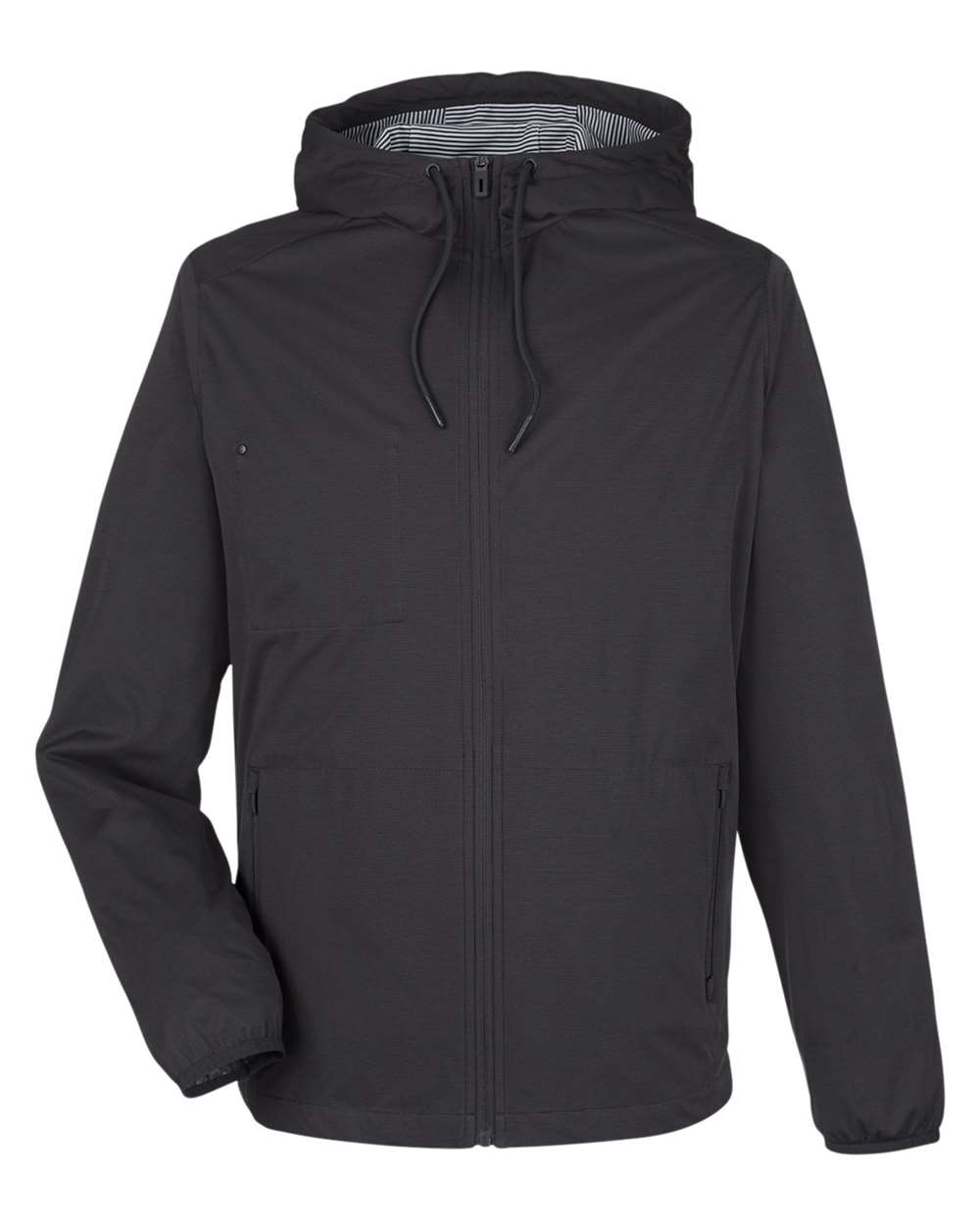 North End Men's Network Lightweight Jacket - NE75 Black Heather
