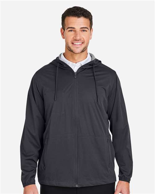 North End Men's Network Lightweight Jacket - NE75 Carbon Heather