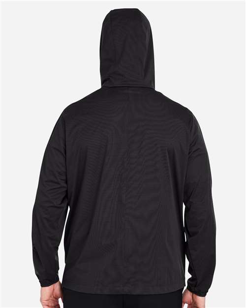 North End Men's Network Lightweight Jacket - NE75 Black Heather
