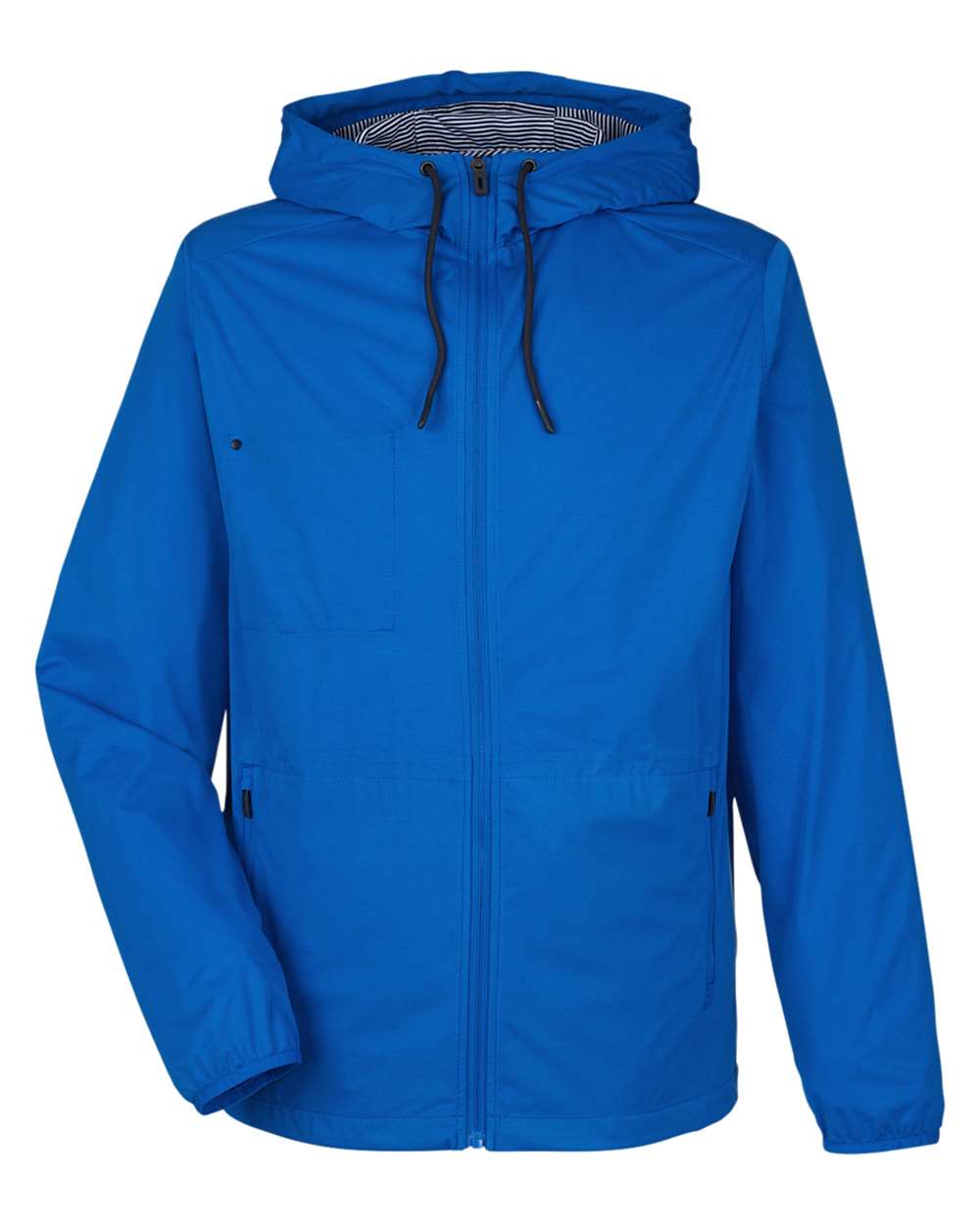 North End Men's Network Lightweight Jacket - NE75 Light Nautical Blue Heather