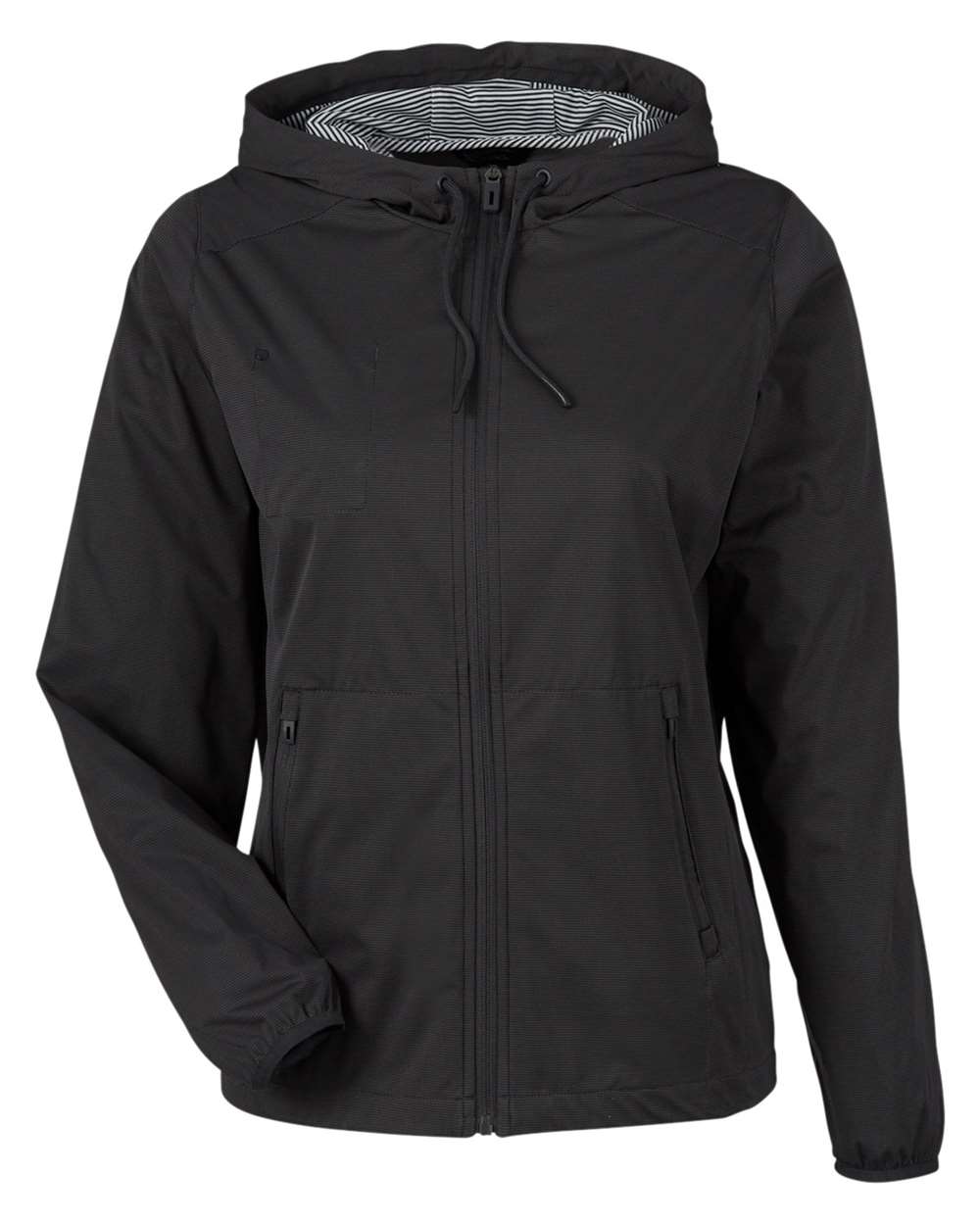 North End Women's Network Lightweight Jacket - NE75W Black Heather
