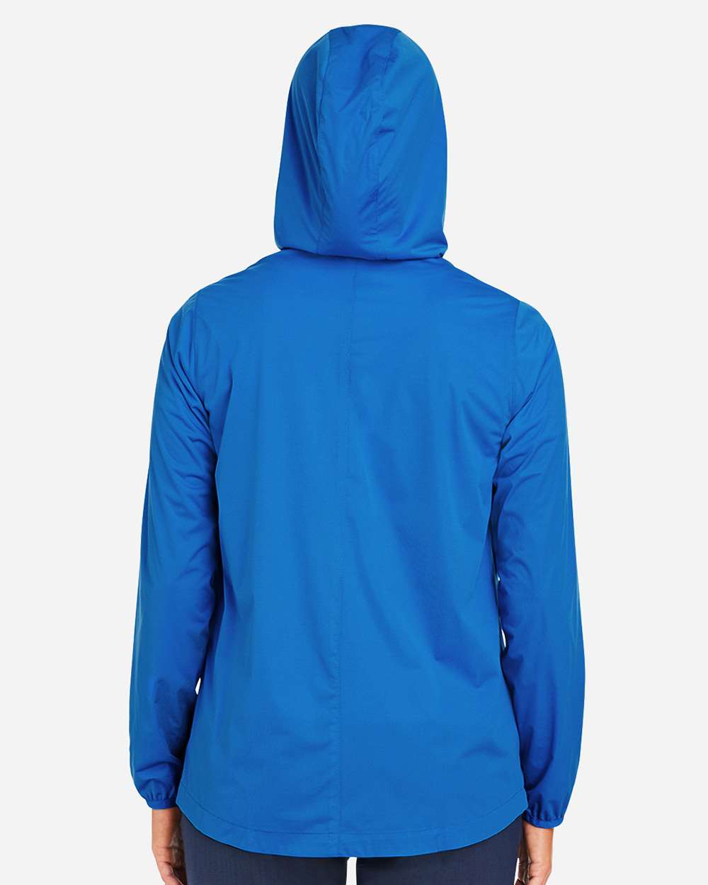 North End Women's Network Lightweight Jacket - NE75W Light Nautical Blue Heather