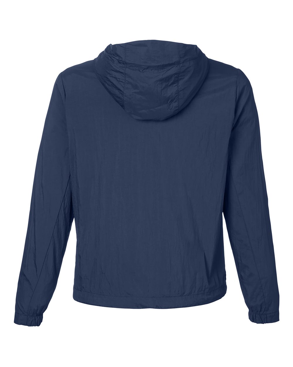 North End Women's Aura Lightweight Packable Anorak - NE810W Classic Navy- Carbon