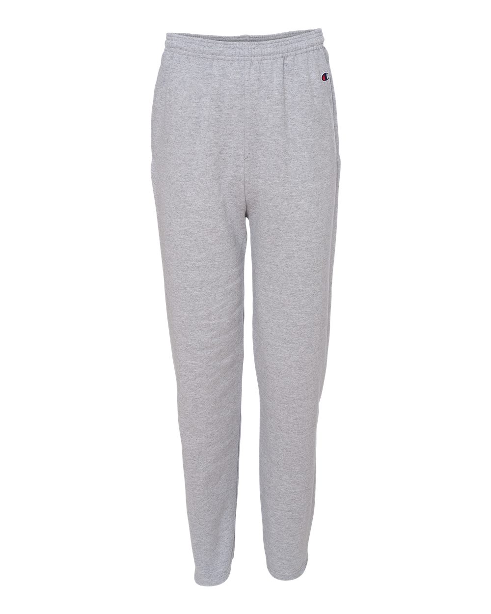 Champion Men's Powerblend® Open-Bottom Sweatpants with Pockets - P800 Light Steel