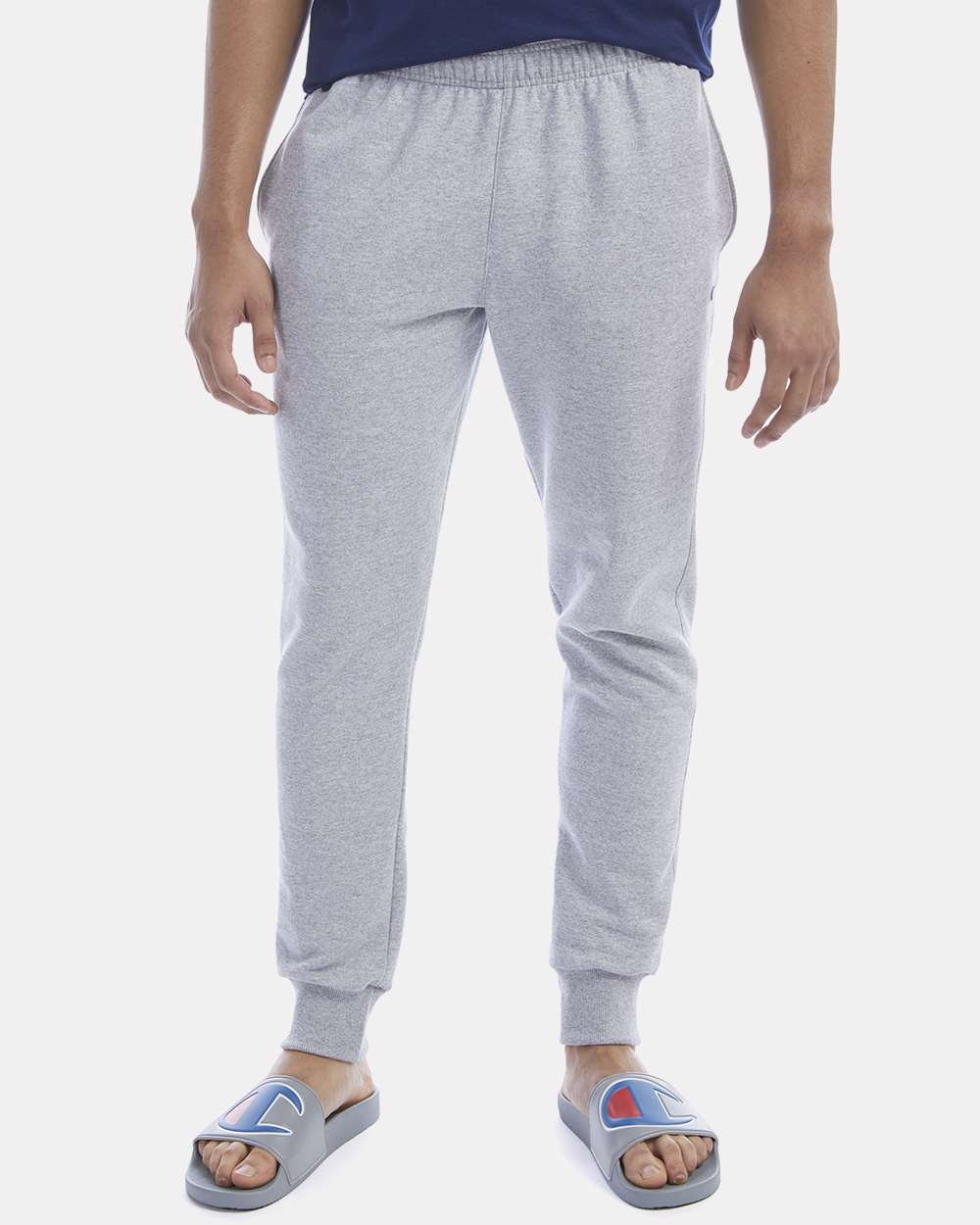 Champion Unisex Powerblend® Fleece Joggers - P930 Light Steel