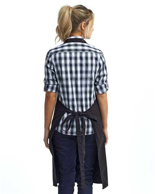 Artisan Collection by Reprime Calibre Heavy Cotton Canvas Pocket Apron - RP137 Black