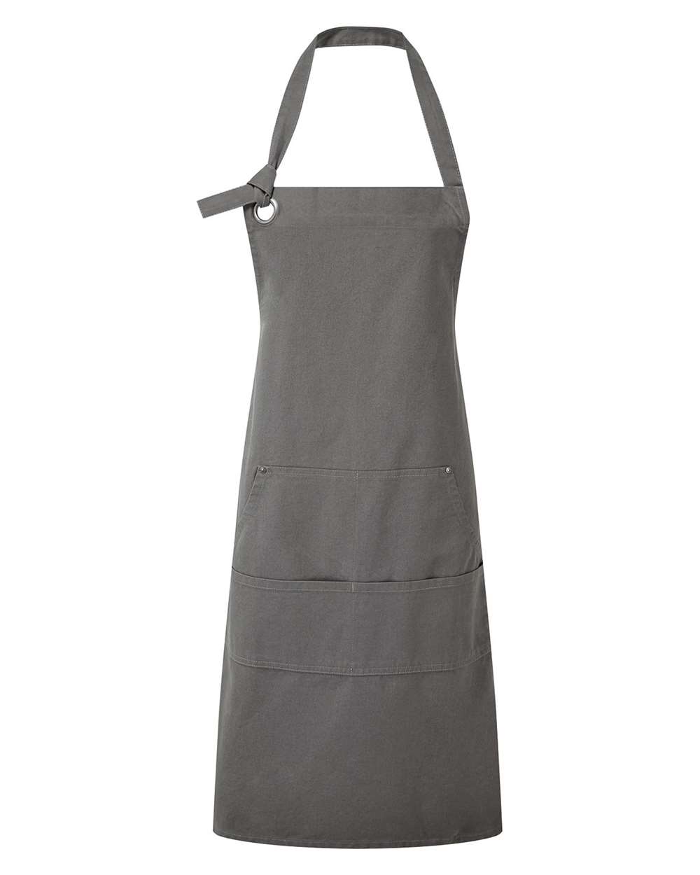 Artisan Collection by Reprime Calibre Heavy Cotton Canvas Pocket Apron - RP137 Dark Grey