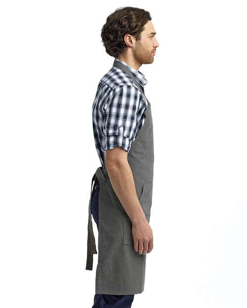 Artisan Collection by Reprime Calibre Heavy Cotton Canvas Pocket Apron - RP137 Dark Grey