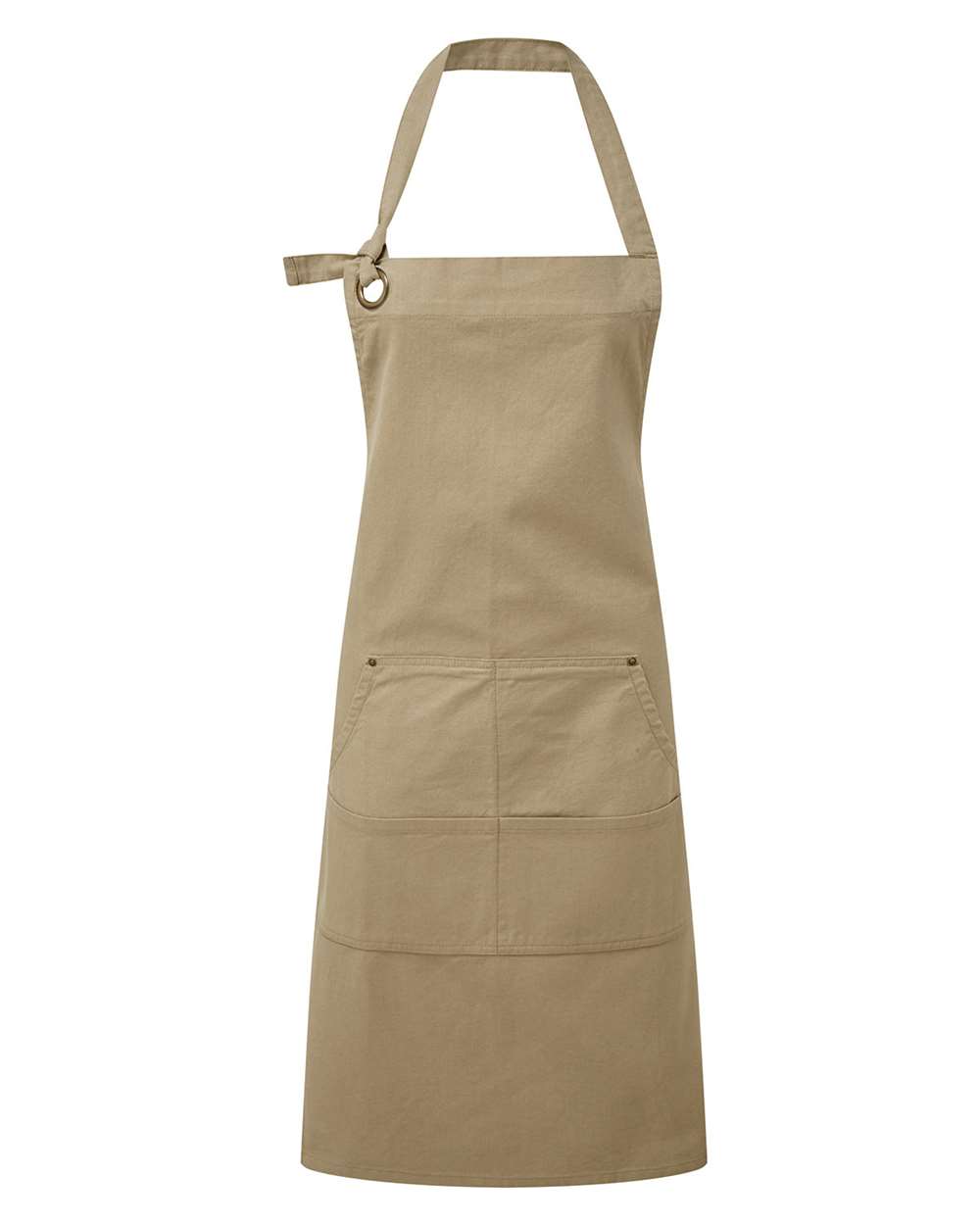 Artisan Collection by Reprime Calibre Heavy Cotton Canvas Pocket Apron - RP137 Khaki