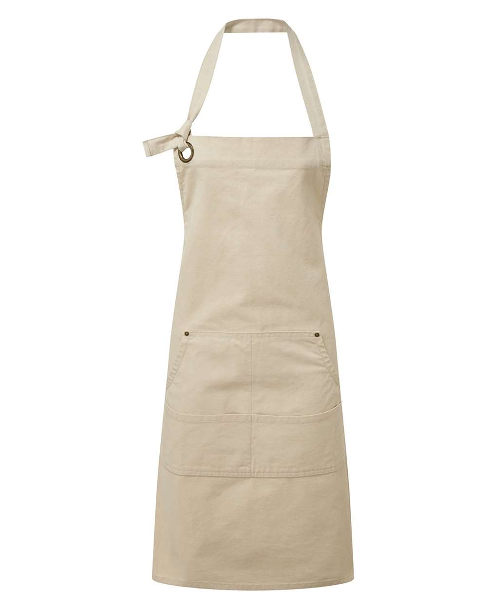 Artisan Collection by Reprime Calibre Heavy Cotton Canvas Pocket Apron - RP137 Natural