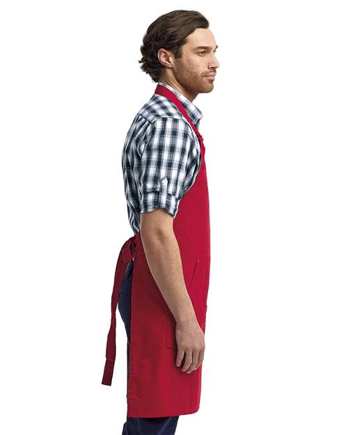 Artisan Collection by Reprime Calibre Heavy Cotton Canvas Pocket Apron - RP137 Red