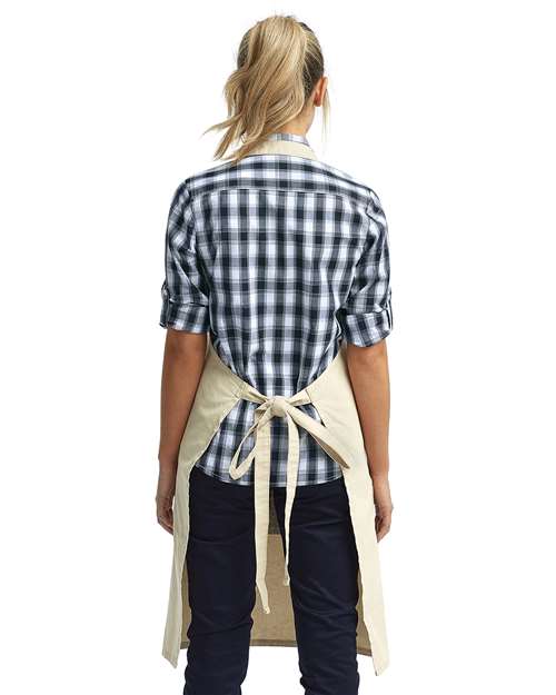 Artisan Collection by Reprime Calibre Heavy Cotton Canvas Pocket Apron - RP137 Natural