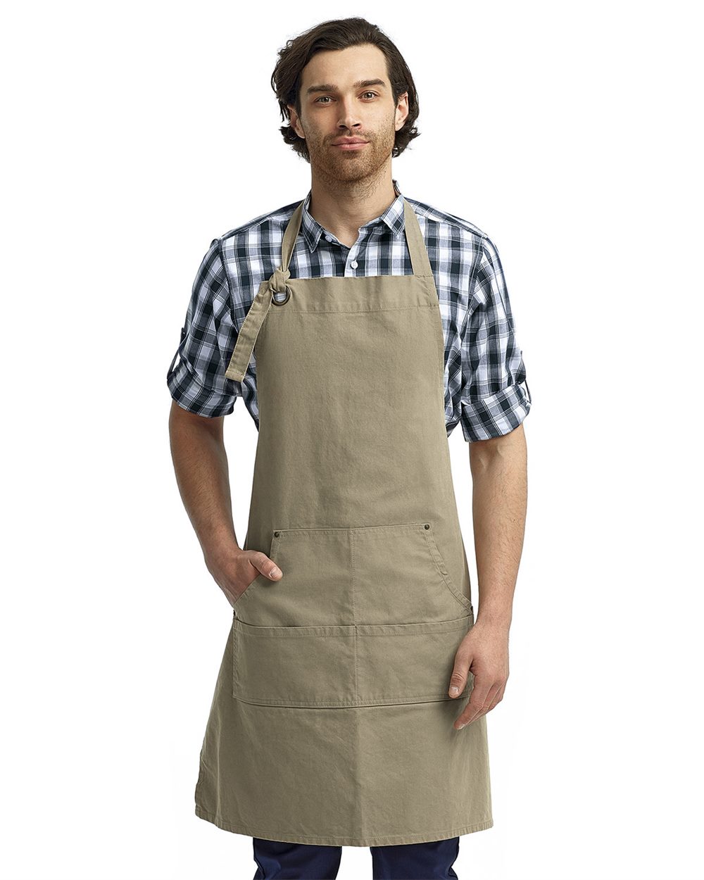 Q-Tees Calibre Heavy Cotton Canvas Pocket Apron - RP137