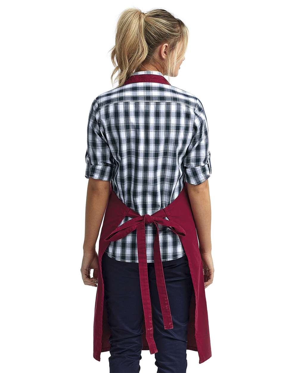 Artisan Collection by Reprime Calibre Heavy Cotton Canvas Pocket Apron - RP137 Burgundy
